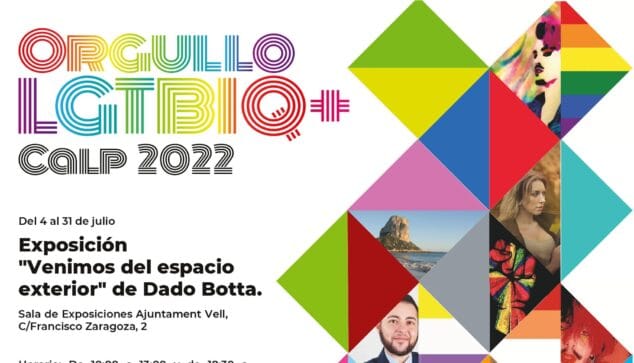 portada del orgullo lgtbiq de calp 2022