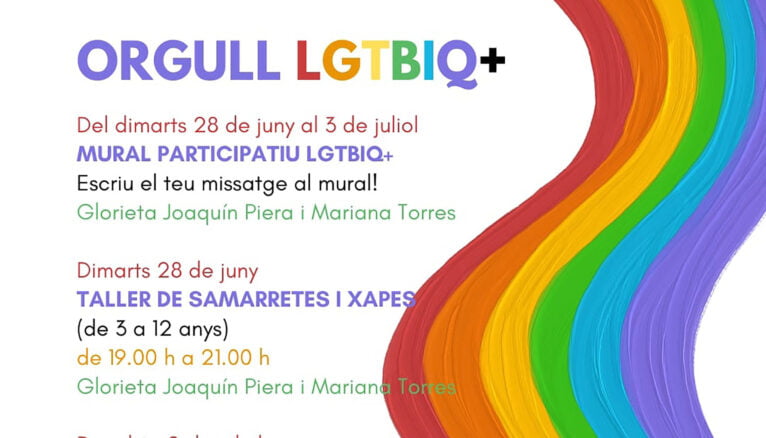 Portada Día del Orgullo LGTBIQ+ de Benissa