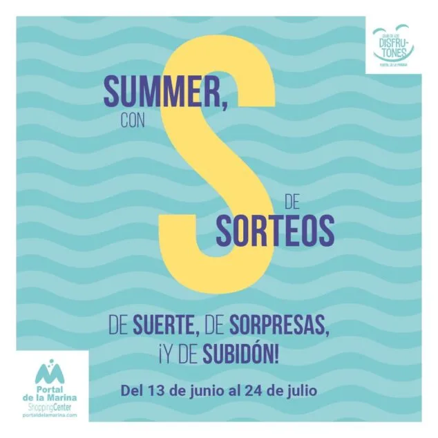 Imagen: Portal de la Marina da la bienvenida al verano con sorteos