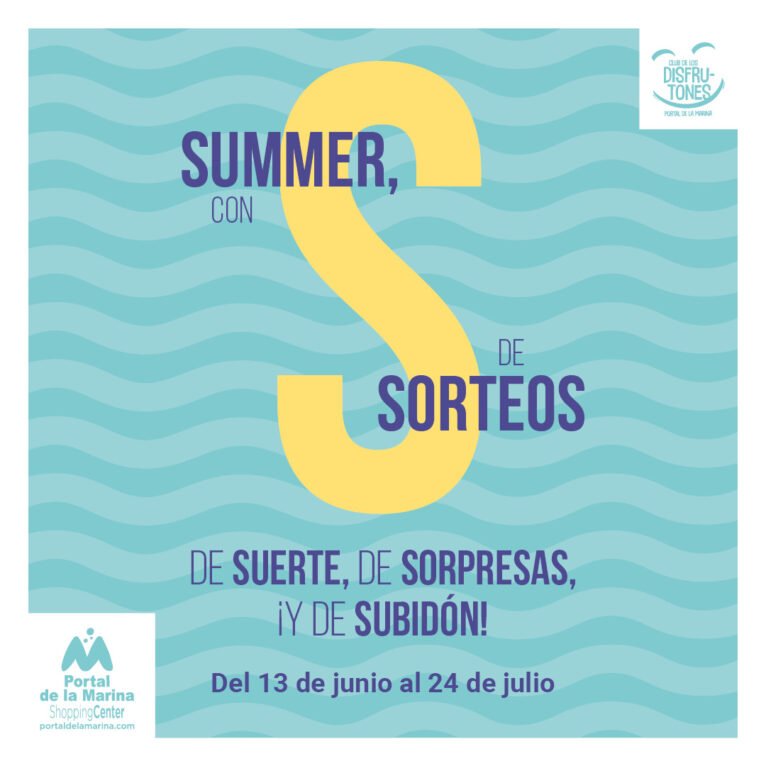 Portal de la Marina begrüßt den Sommer mit Gewinnspielen