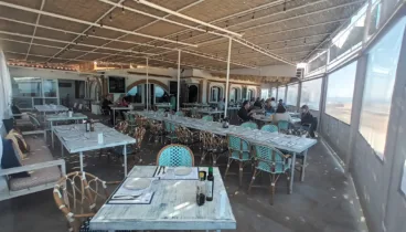 Terraza exterior con vistas al mar