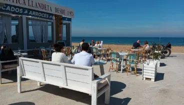 Vistas al mar desde Cova del Mero