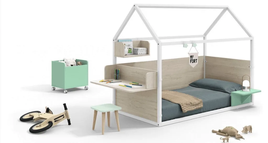Cama Montessori infantil en Muebles Martínez