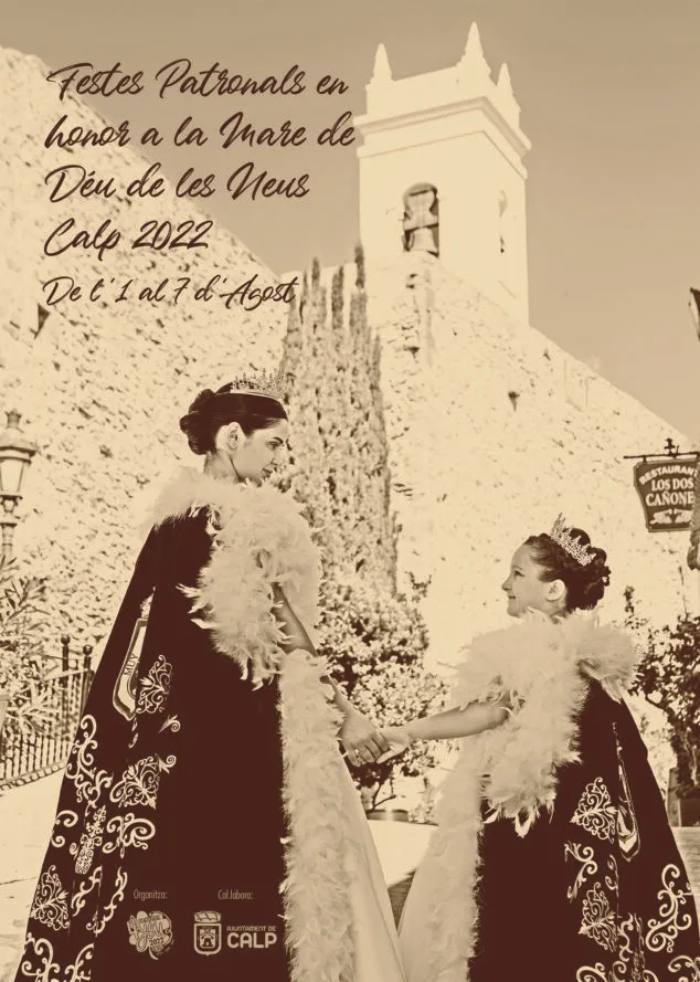 Imagen: Cartel de las fiestas patronales de Calp de este año