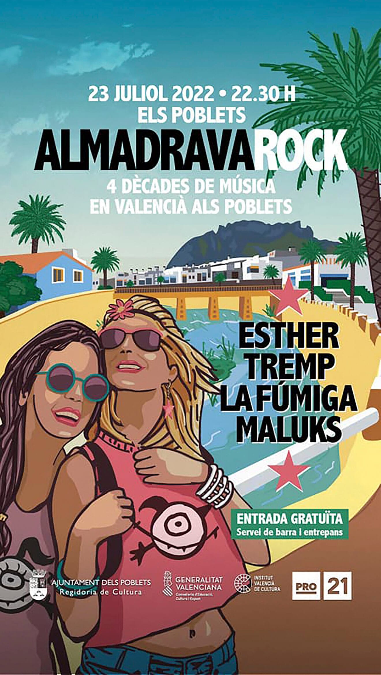 Cartel del Almadrava Rock 2022