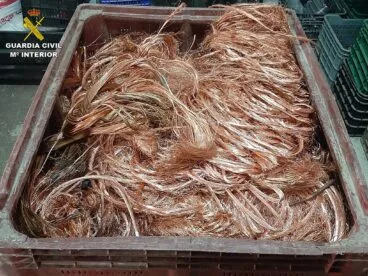 cobre preparado para su venta