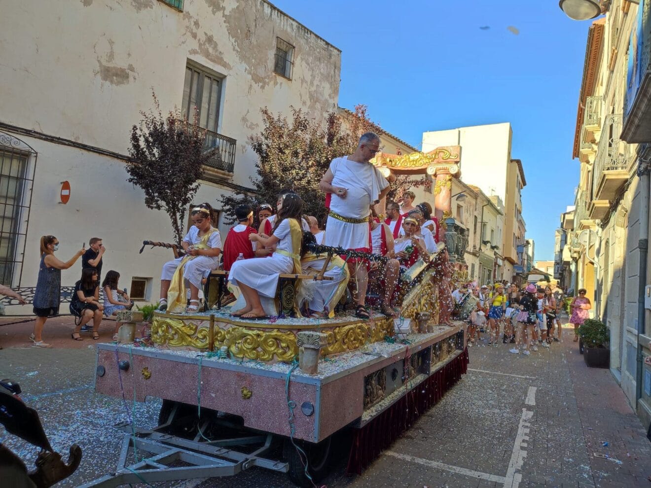Desfile de carrozas, comparsas y cavalcadures Soledat 2022 40