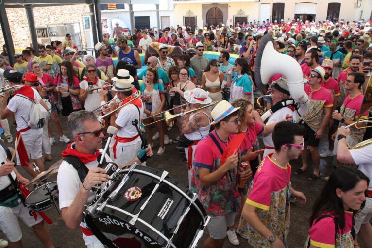 Día de las quintadas en las Fiestas de Julio de Pedreguer 42