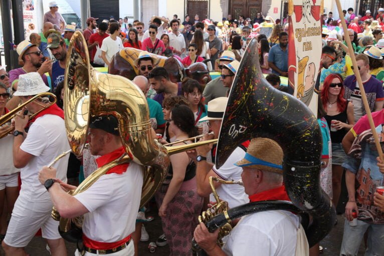 Día de las quintadas en las Fiestas de Julio de Pedreguer 45