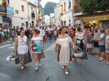 Entrada de la murta en las fiestas patronales de Calp 2022 – Ajuntament de Calp