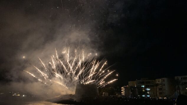 espectaculo piromusical en las fiestas de moraira 06