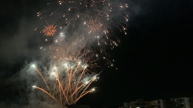 espectaculo piromusical en las fiestas de moraira 08