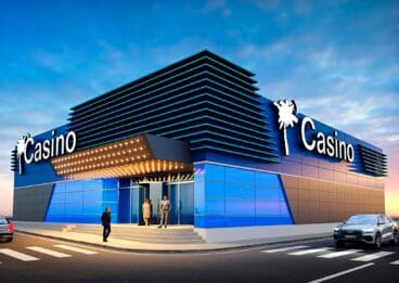 Fachada del futuro casino de Ondara