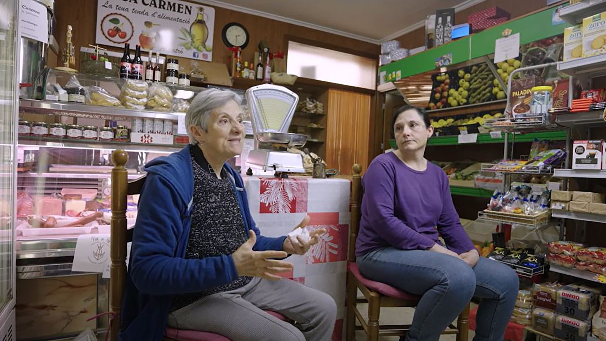 imagen del video el millor ho tenim a casa la vall de gallinera a km 0 en la tenda carmen dalpatro