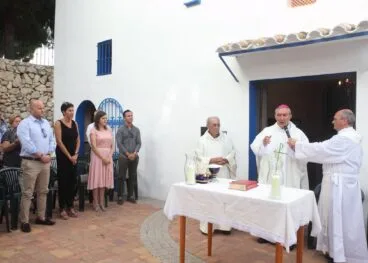 Misa en honor a Sant Vicent Ferrer en las fiestas de la Font Santa 2022