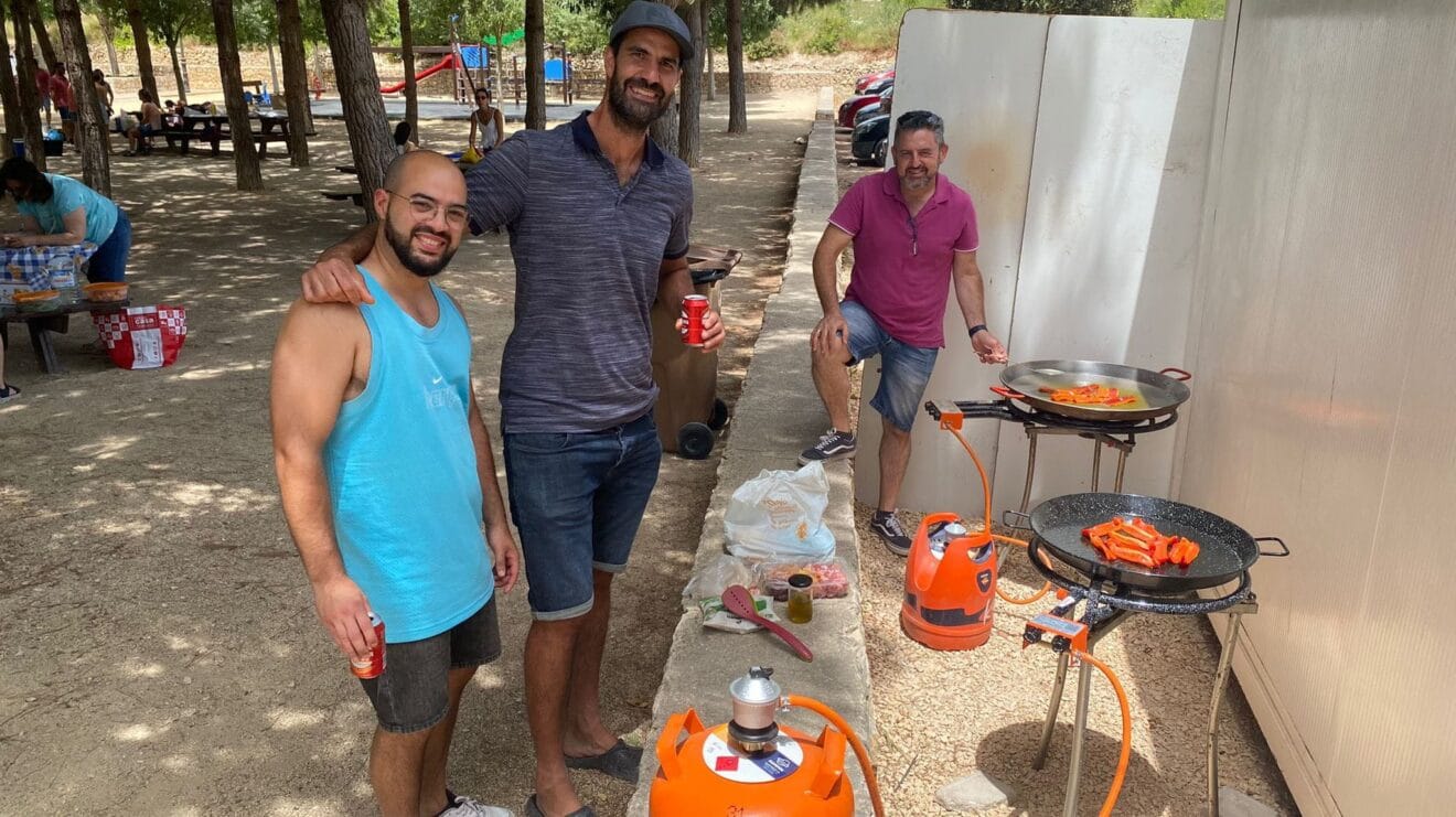 Paellas en las fiestas de la Font Santa de Teulada 02