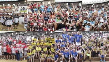 Peñas y quintadas en la plaza de toros de Ondara en las fiestas de 2022