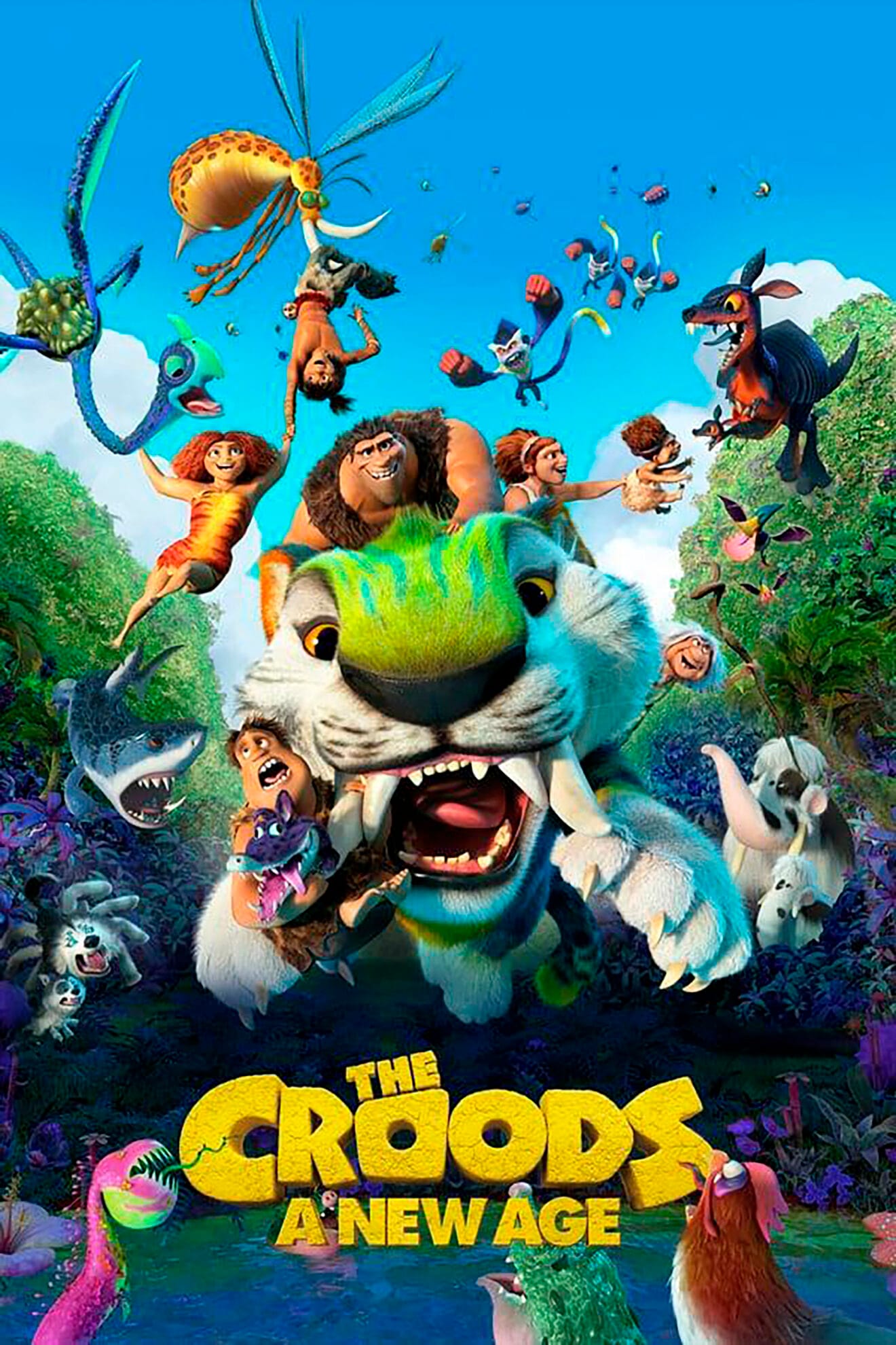 Portada de Los Croods. Una nueva era