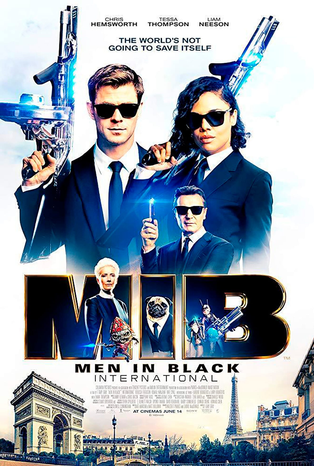 Portada de Men in Black International