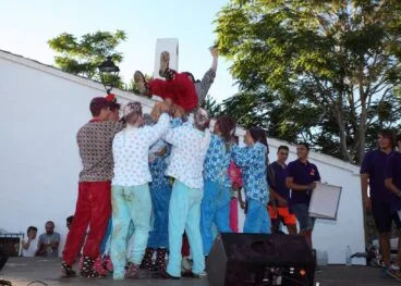 Presentación de Quintos 2018 en las fiestas de la Font Santa 2017