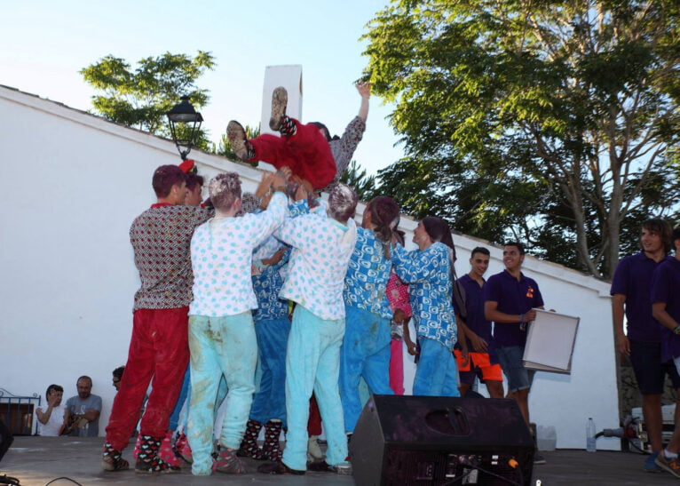 Presentación de Quintos 2018 en las fiestas de la Font Santa 2017