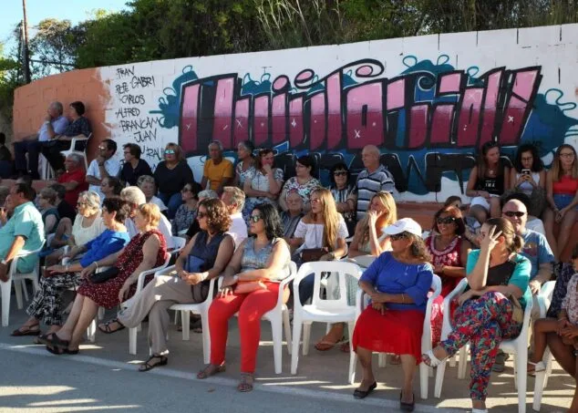 publico en las fiestas de la font santa 2017