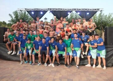 Quintos 2022 y 2023 el domingo de las fiestas de la Font Santa de Teulada