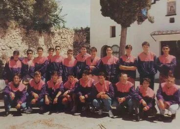 Quintos de las fiestas de la Font Santa de Teulada del 1994