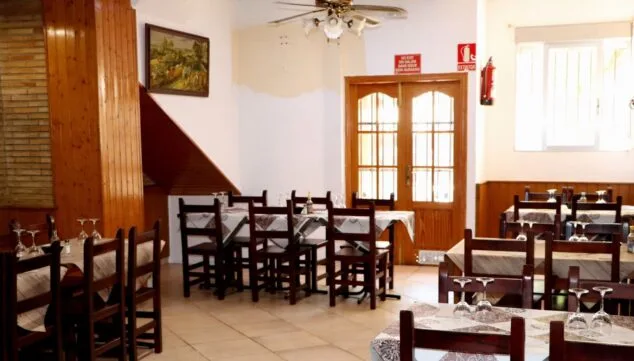 Imagen: Salón del restaurante La Flor de Eli