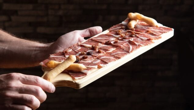 tabla de jamon iberico