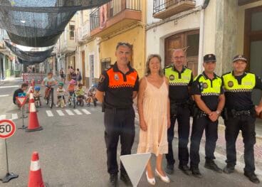 Taller de seguridad vial y primeros auxilios en las fiestas de Benitatxell