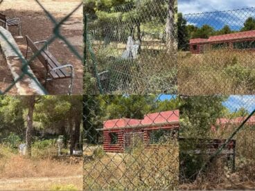 Abandono de la Casa Roja de Calp