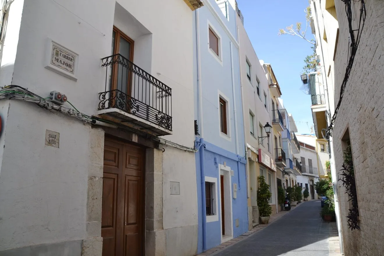 Calle Mayor de Calp