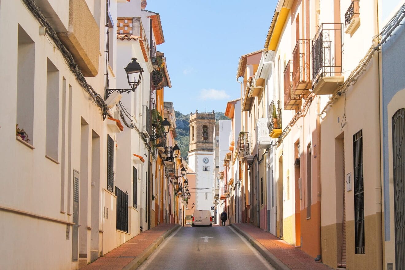 Calles del centro de Orba
