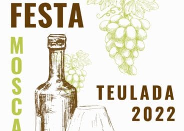 cartel de la festa del moscatell en teulada moraira 2022