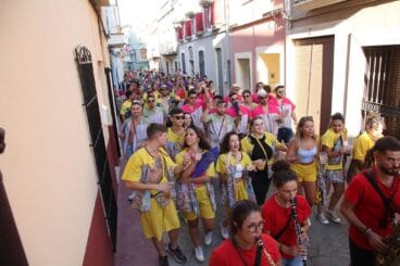 Día de las quintadas en las fiestas de Beniarbeig