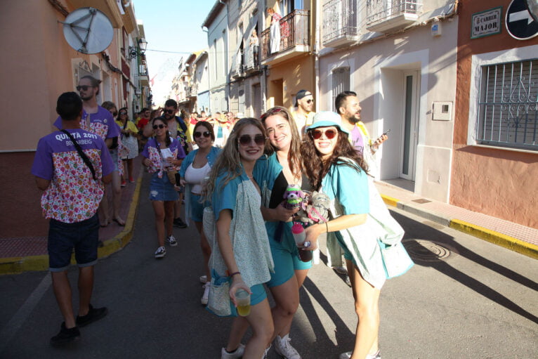 Día de las quintadas en las fiestas de Beniarbeig 44