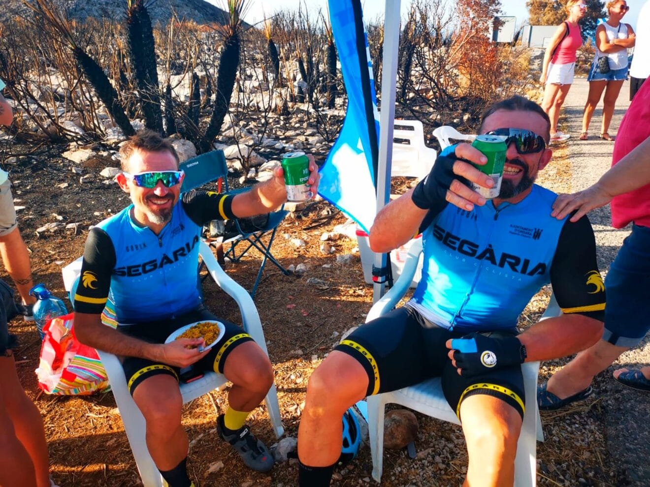 La recompensa tras el 'Everesting solidario' logrado