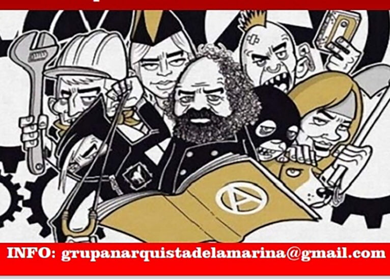 Fireta del Llibre Anarquista de La Marina en Pedreguer