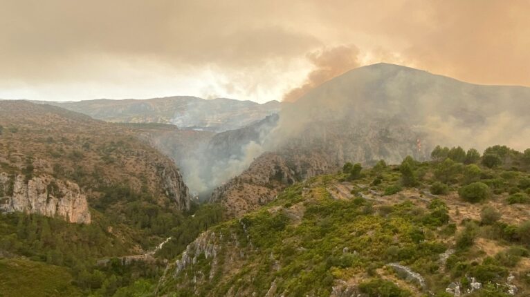 Incendio Barranc de l'Infern 1