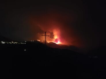 Incendio en la Vall d’Ebo