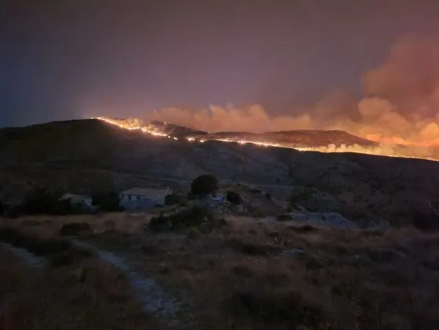 Luchan a toda prisa por sofocar las llamas de un incendio producido en la Vall d'Ebo 6 incendio originado en la vall debo