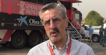 José Ángel Batalla en el PMA de la Vall de Gallinera
