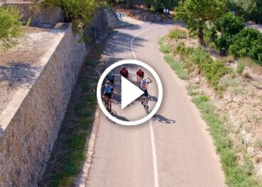 José Fornés junto a sus compañeros durante el reto