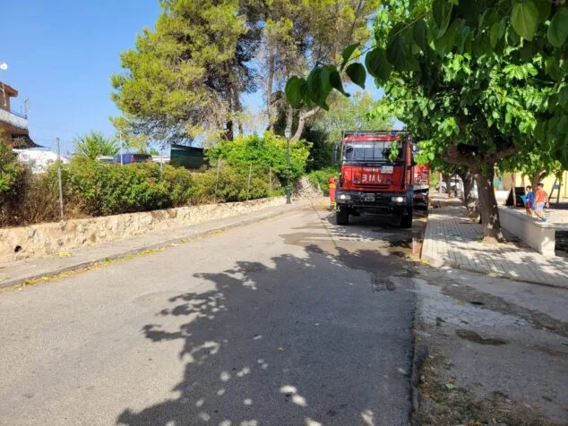 la ume carga de agua en alcala de la jovada
