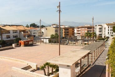 Plaza de VIé Centenari en Teulada