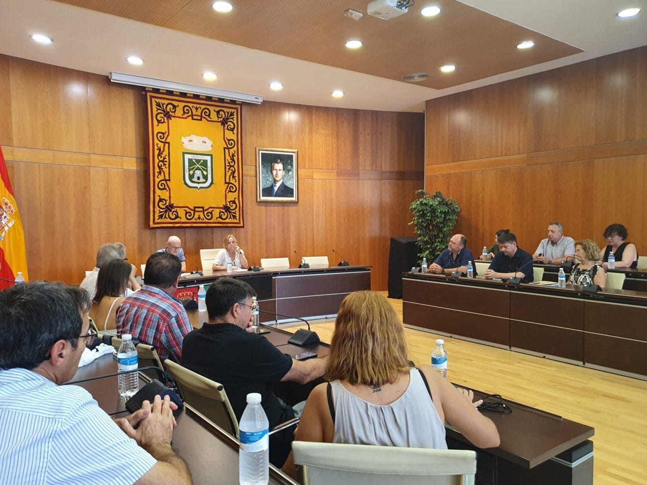 Imagen del último pleno de Calp
