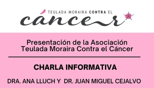 portada de la presentacion de teulada moraira contra el cancer