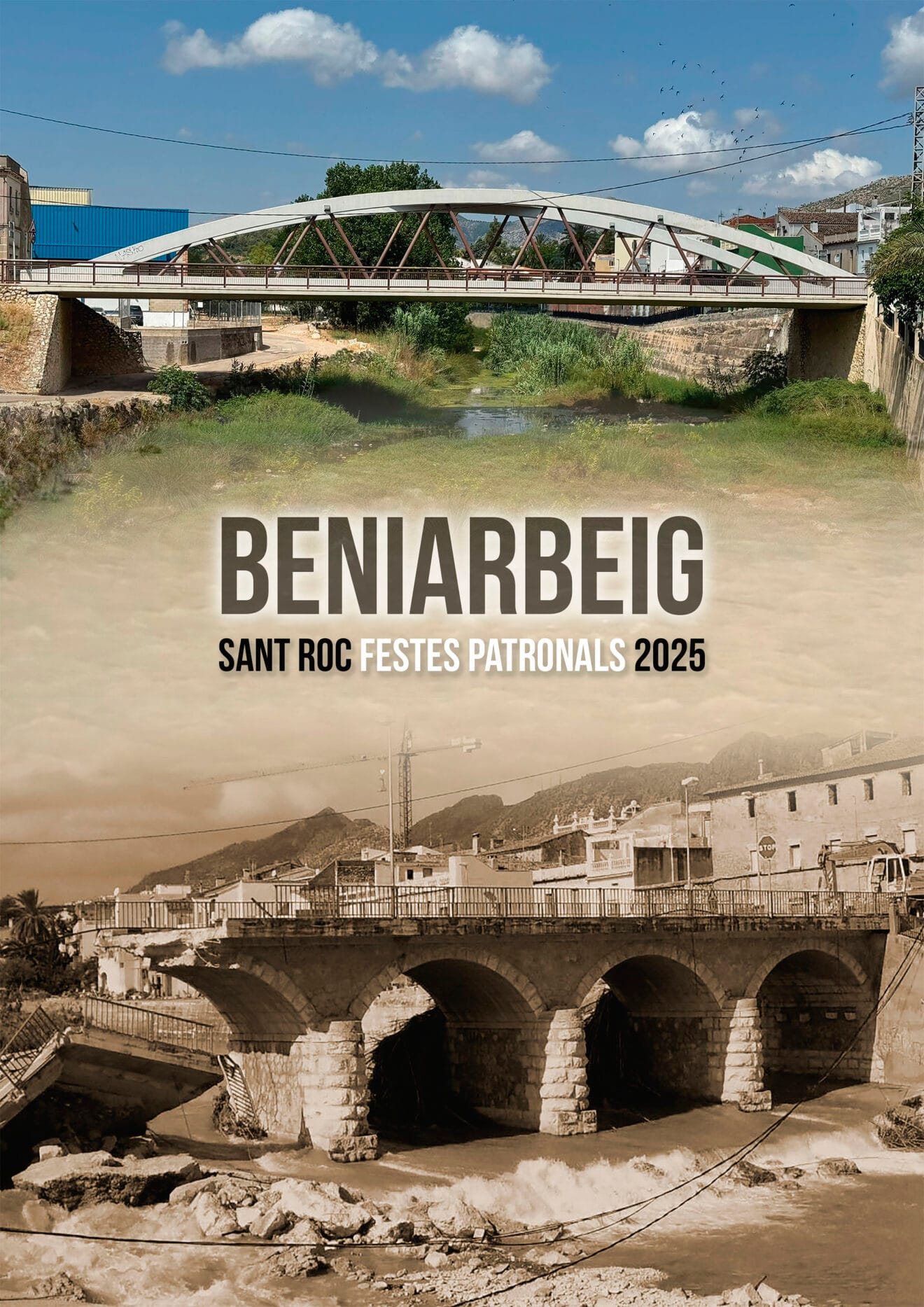 Portada del libro de fiestas de Beniarbeig de este año