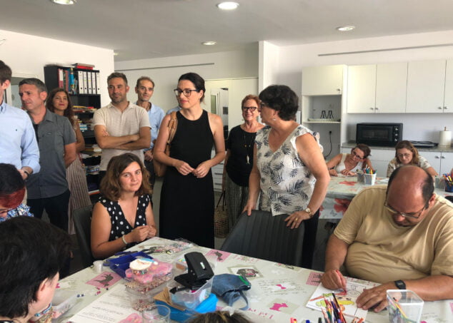 Imagen: Visita de Aitana Mas, vicepresidenta y consellera de Igualdad y Políticas Inclusivas, en Gata de Gorgos